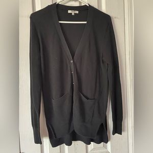 Madewell Long Button Front Cardigan. Size M